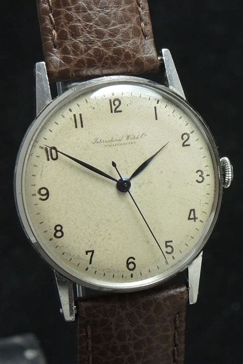 Unrefurbished and Unpolished Early IWC Cal. 61 